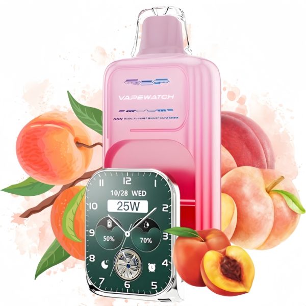 JNR Vape Watch 30000 Georgia Peach 1 - Puff JNR