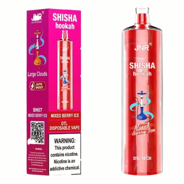 JNR Shisha Hookah 22000 Mixed Berry Ice jpg - Puff JNR